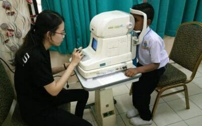Pemeriksaan Mata & pemberian cermin mata percuma untuk murid sekolah rendah Selangor.